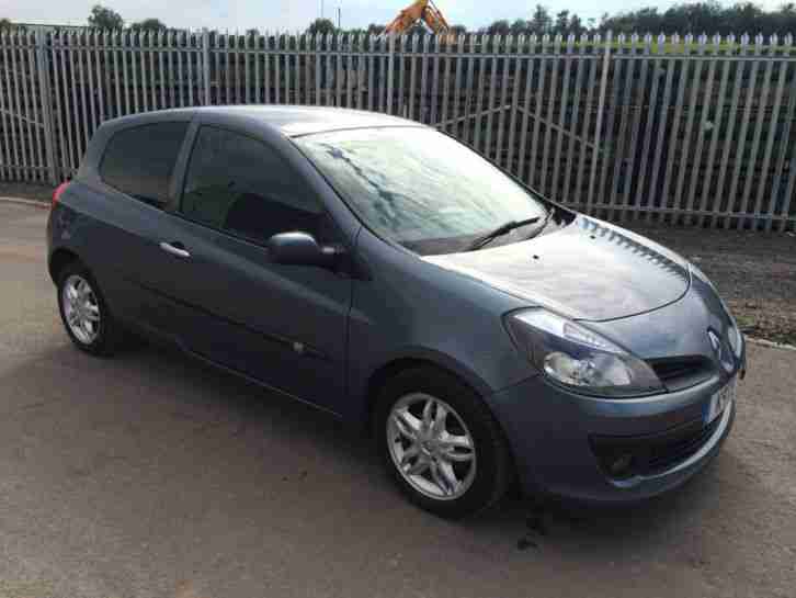 2006 CLIO DYNAMIQUE BLUE FULL M.O.T