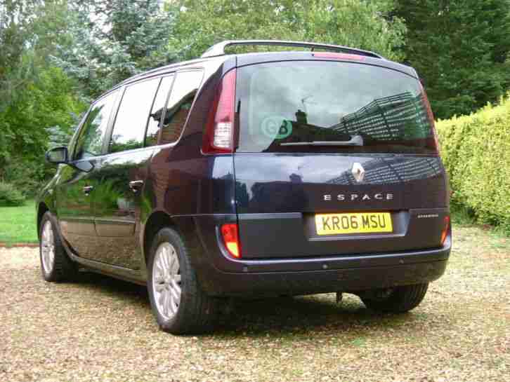 2006 RENAULT ESPACE DYNAMIQUE DCI 120 MANUAL 6 SPEED
