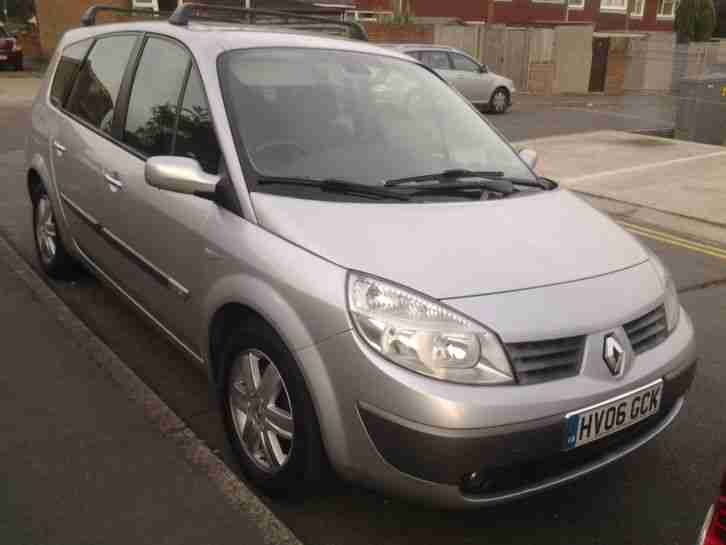 2006 RENAULT G-SCENIC DYNAMIQUE VVT SILVER