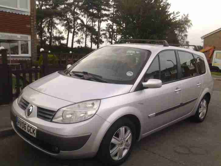 2006 RENAULT G-SCENIC DYNAMIQUE VVT SILVER