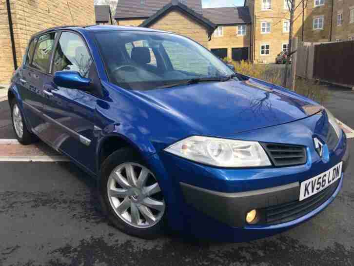 Renault MEGANE. Renault car from United Kingdom