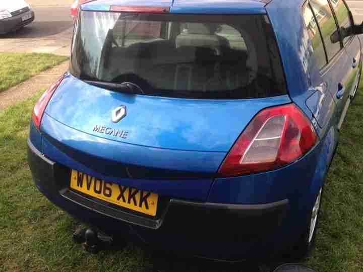2006 RENAULT MEGANE EXP-SION DCI106 E4 BLUE