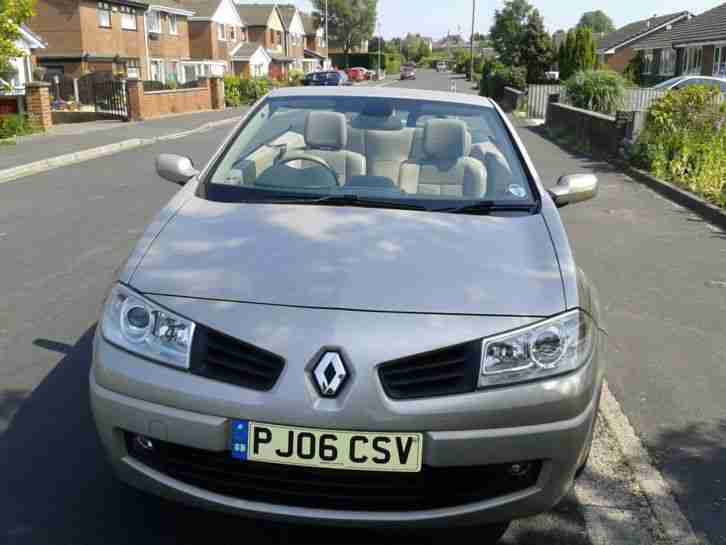 2006 RENAULT MEGANE PRIVILEGE T136 GOLD