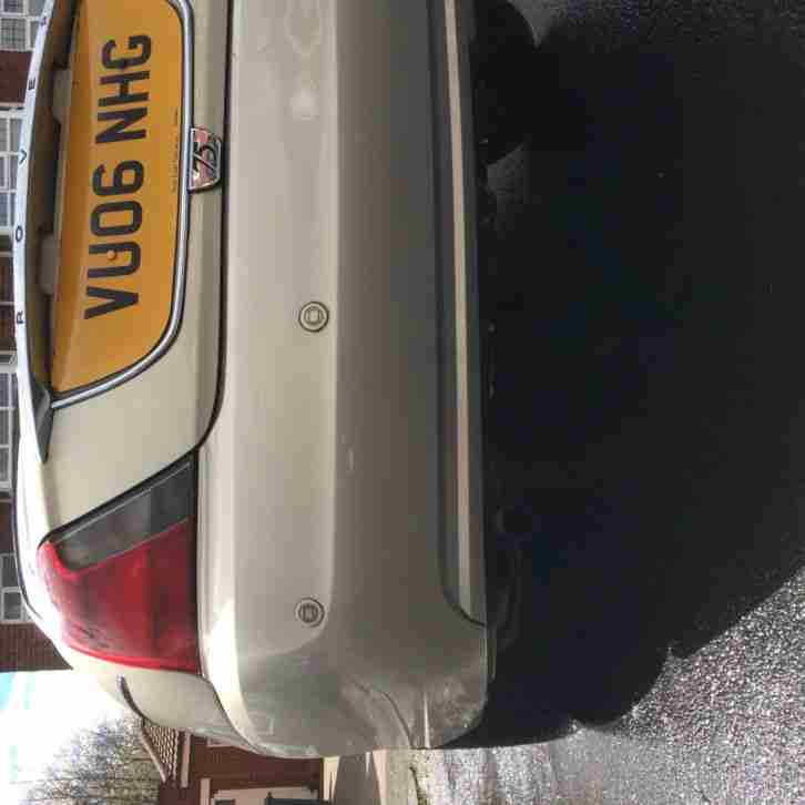 2006 ROVER 75 CON-SSEUR SE CDTI 96 A GOLD