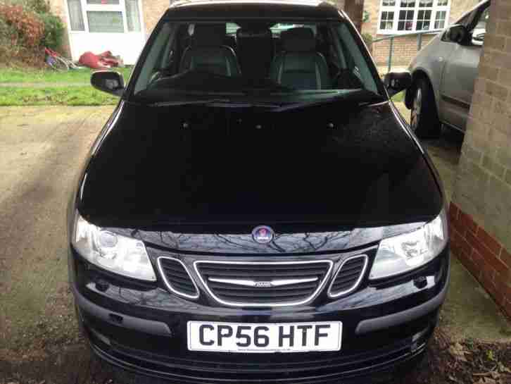 2006 SAAB 9-3 AERO 210 BHP AUTO BLACK