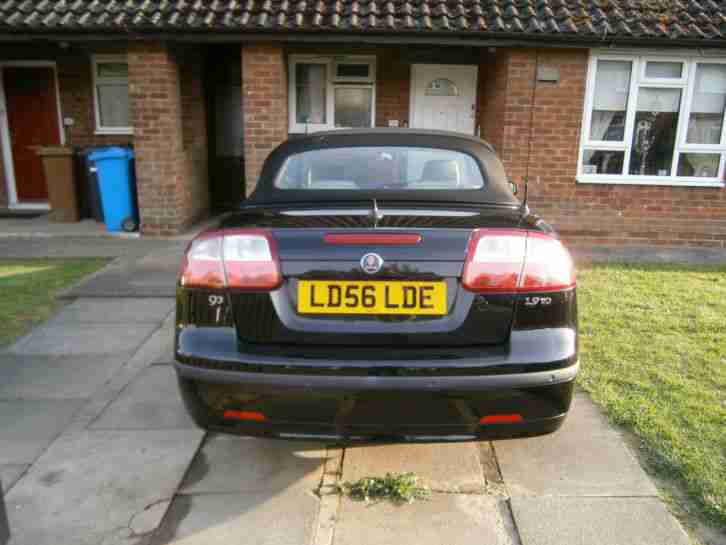2006 SAAB 9-3 LINEAR AUTO BLACK