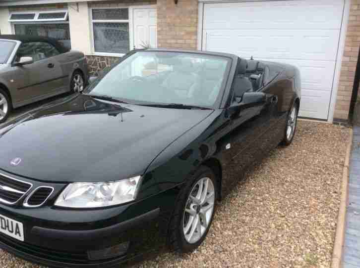 2006 SAAB 9-3 VECTOR BLACK. DIESEL 150 B H P
