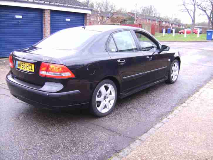 2006 SAAB 9-3 VECTOR SPORT TID 8V BLACK SUPERB CAR LONG MOT