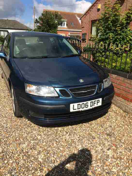 2006 SAAB 9-3 VECTOR SPORT TID BLUE MANUAL