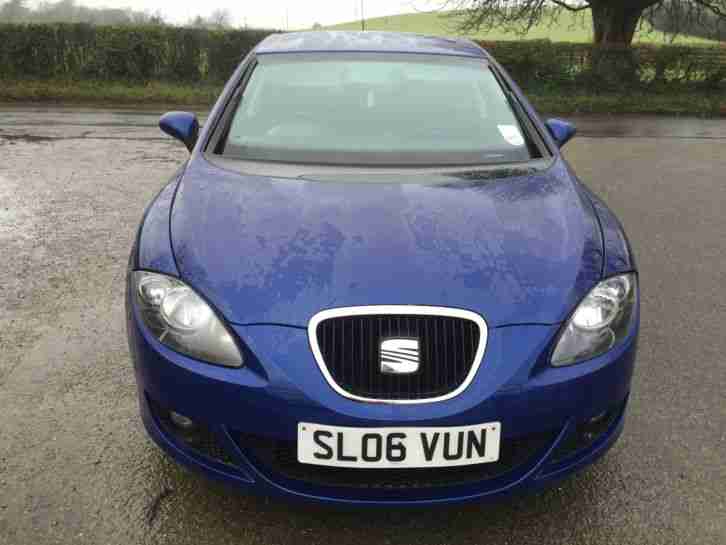 2006 SEAT LEON 1.6 REFERENCE BLUE