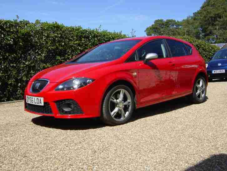 2006 SEAT LEON FR 2.0 TFSI - EMOCION RED - 39,000 MILES - EXCELLENT CONDITION