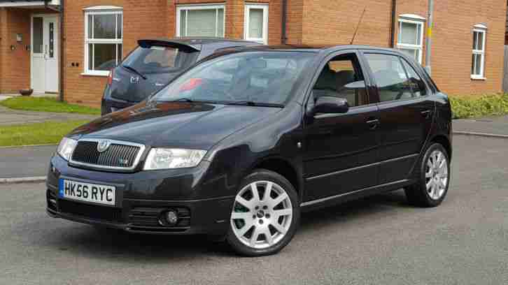 2006 SKODA FABIA VRS 1.9 TDI PD130 80K FSH LONG MOT HPI CLEAR LADY OWNER PX?