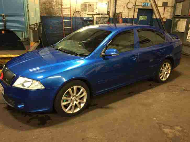 2006 SKODA OCTAVIA VRS BLUE