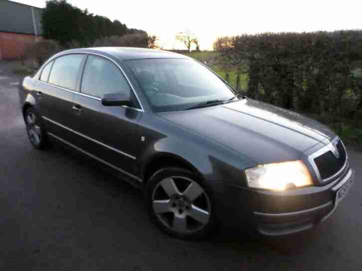 2006 SKODA SUPERB 2.8 V6 ELEGANCE FULLY LOADED LEATHER AND NAV LIKE AUDI A8