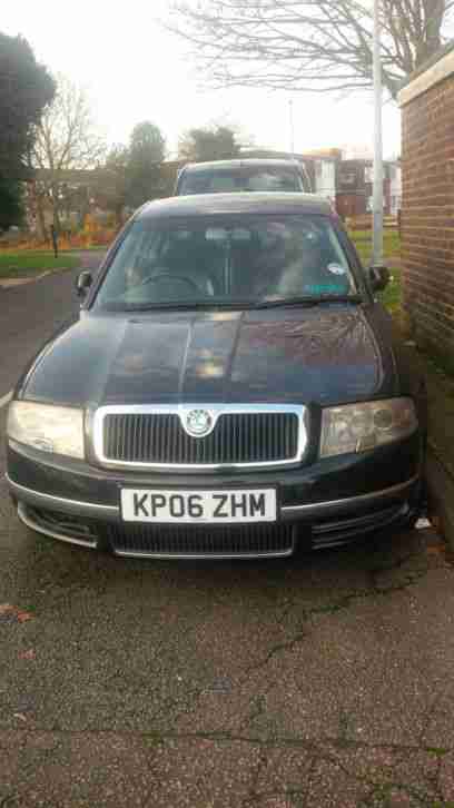 2006 SKODA SUPERB ELEGANCE TDI BLACK