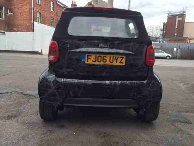 2006 SMART CABRIO CITY PASSION 61 AUTO BLACK