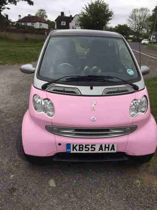 2006 SMART CAR FORTWO PASSION PINK EDITION 37000 miles semi fully automatic