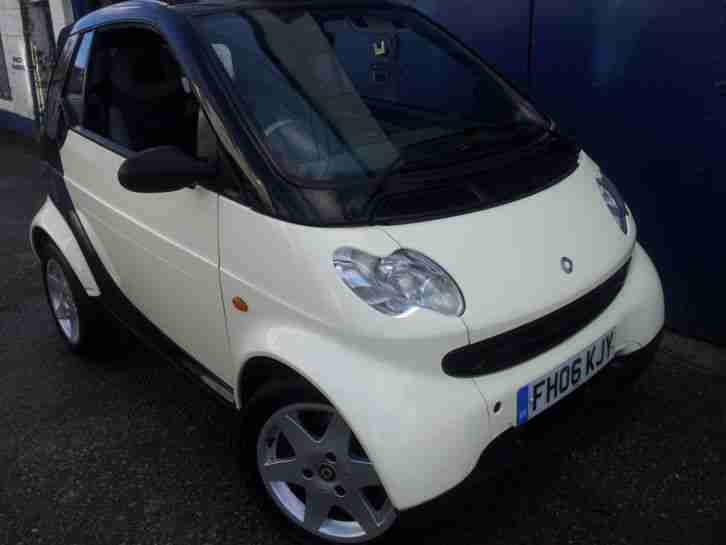 2006 SMART FORTWO AUTO CONVERTIBLE BLACK NEW MOT LOW MILEAGE LOVELY LITTLE CAR