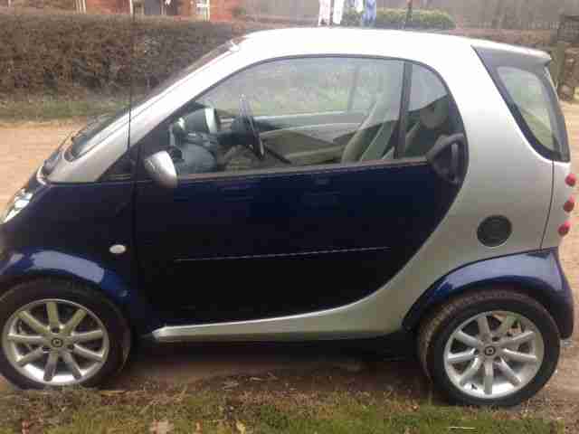 2006 SMART FORTWO GRANDSTYLE AUTO BLUE/SILVER