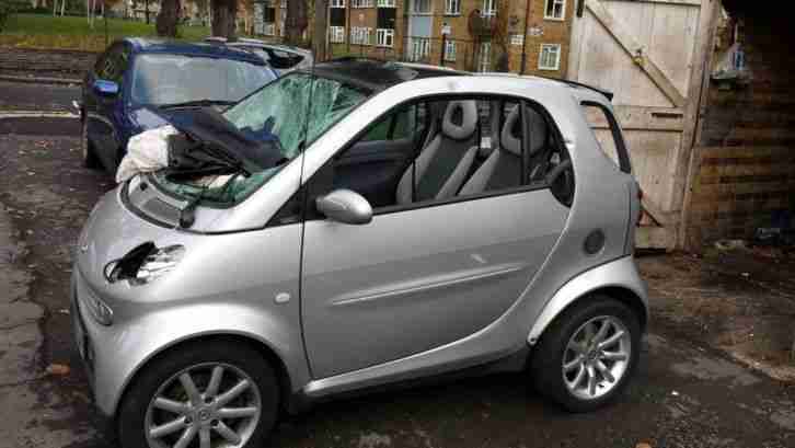 2006 SMART FORTWO Passion 61 AUTO SILVER SPARE OR REPAIRS