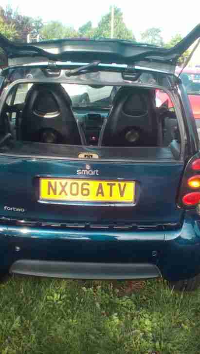 2006 SMART FORTWO TRUESTYLE AUTO BLACK