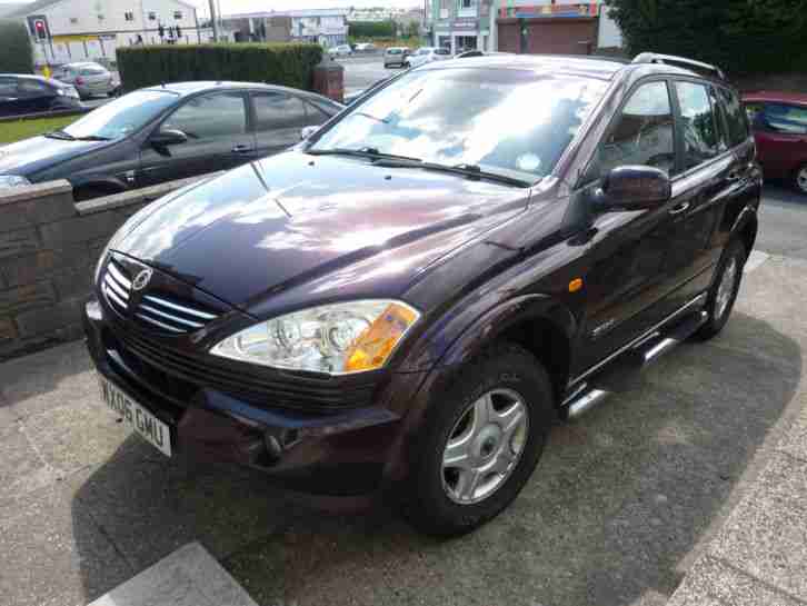 2006 SSANGYONG KYRON S 2WD RED