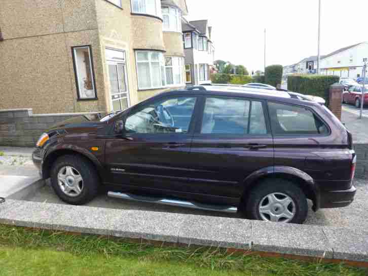 2006 SSANGYONG KYRON S 2WD RED