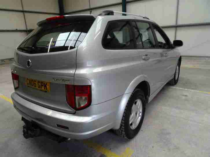 2006 SSANGYONG KYRON S 2WD SILVER 2.0 DIESEL 5 DOOR MANUAL ESTATE