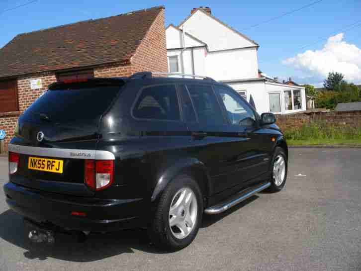 2006 SSANGYONG KYRON SX AUTO BLACK