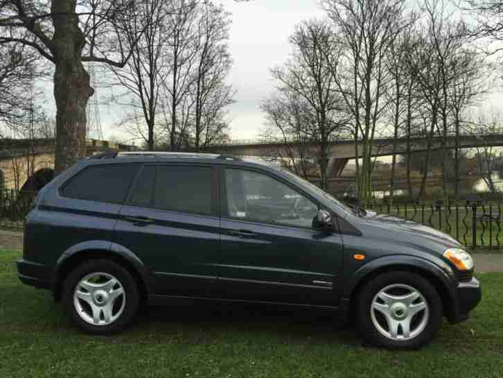 2006 SSANGYONG KYRON SX DIESEL AUTO AZURITE BLUE NO RESERVE LOVELY 4X4