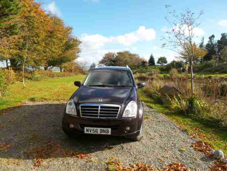2006 SSANGYONG REXTON II 270 SX 5S AUTO MAROON 4x4 4WD OFF ROAD ESTATE