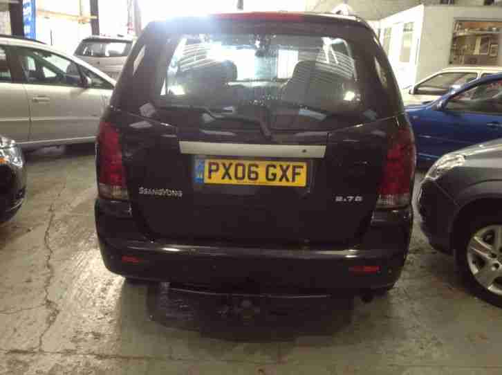 2006 SSANGYONG REXTON RX270 S BLACK