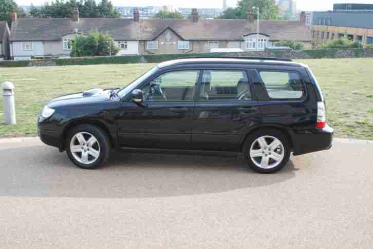 2006 SUBARU FORESTER 2.5XT TURBO AUTO BLACK
