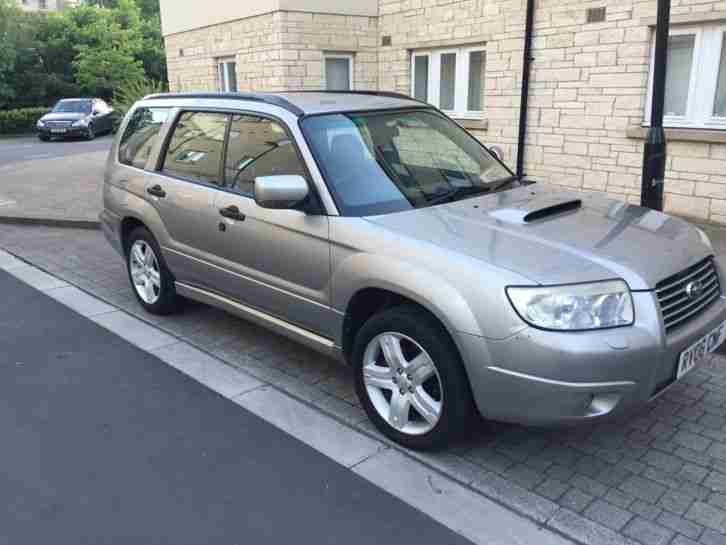 2006 SUBARU FORESTER XT TURBO AUTO GREY SPARES OR REPAIRS