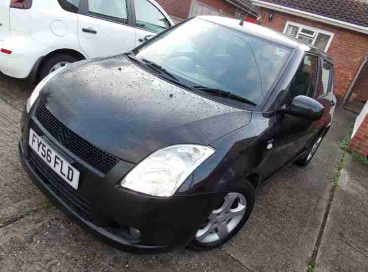 2006 SUZUKI SWIFT DDIS BLACK 1.3 DIESEL CAT C DAMAGED REPAIRED