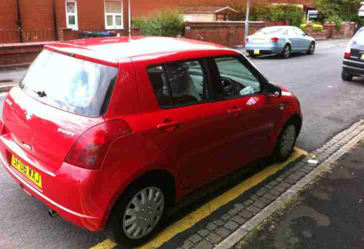 2006 SUZUKI SWIFT DDIS RED