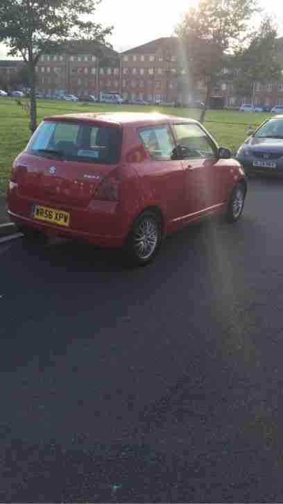 2006 SUZUKI SWIFT GL RED