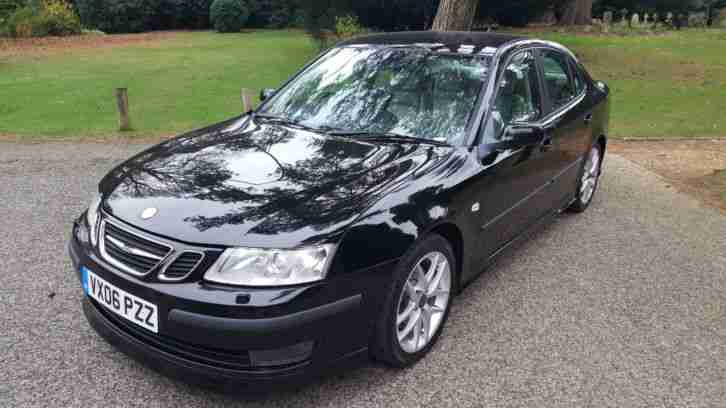 2006 Saab 9-3 2.0T 210 Aero 4 Door Saloon Black