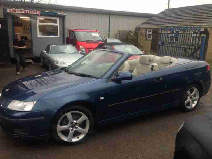 2006 Saab 9-3 2.0t Cerulean Vector CONVERTIBLE
