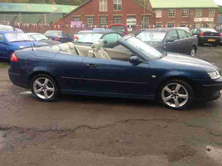2006 Saab 9-3 2.0t Cerulean Vector CONVERTIBLE
