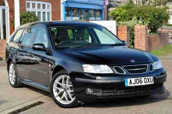 2006 Saab 9-3 VECTOR SPORT 1.8t SPORTWAGON Black