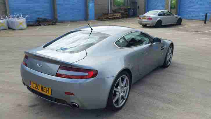 2006 Silver Aston Martin Vantage 4.3 V8 - ONLY 35k Miles, FSH, HPI Clear