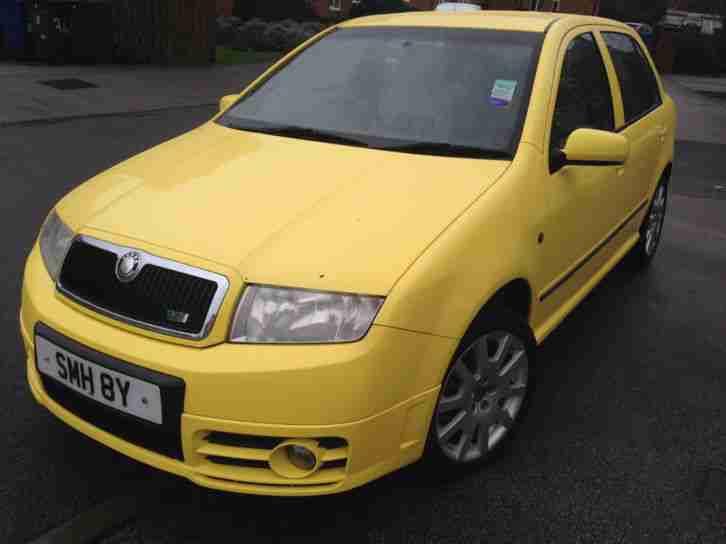 2006 Skoda Fabia 1.9TD vRS, 86,000 miles, F/S/H