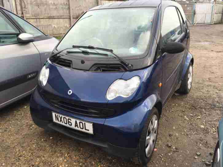 2006 Smart Smart Fortwo Pure MOT SPARES OR REPAIRS SALVAGE