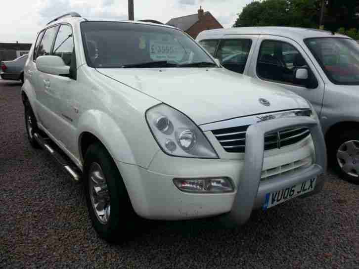 Ssangyong Rexton. Ssangyong car from United Kingdom