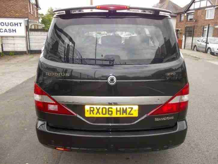 2006 Ssangyong Rodius 2.7 TD SX 5dr
