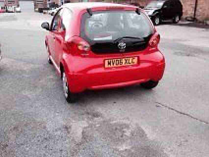 2006 TOYOTA AYGO VVT-I RED