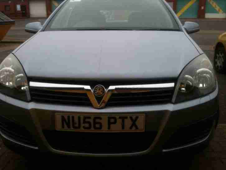 2006 VAUXHALL ASTRA ACTIVE SILVER// LOW MILLAGE 50000// ONLY 2 OWNER FROM NEW !!