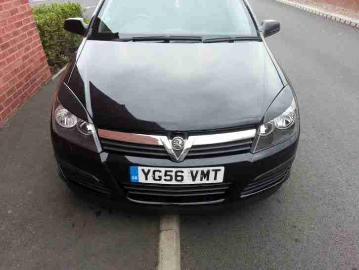 2006 VAUXHALL ASTRA CLUB BLACK