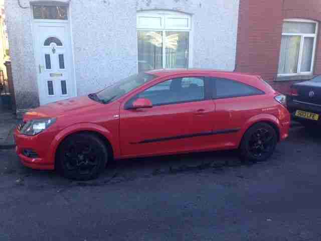 2006 VAUXHALL ASTRA SXI RED